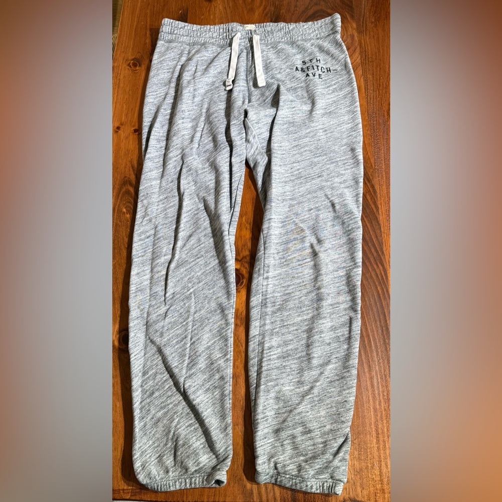 Abercrombie & Fitch Heather Gray Joggers